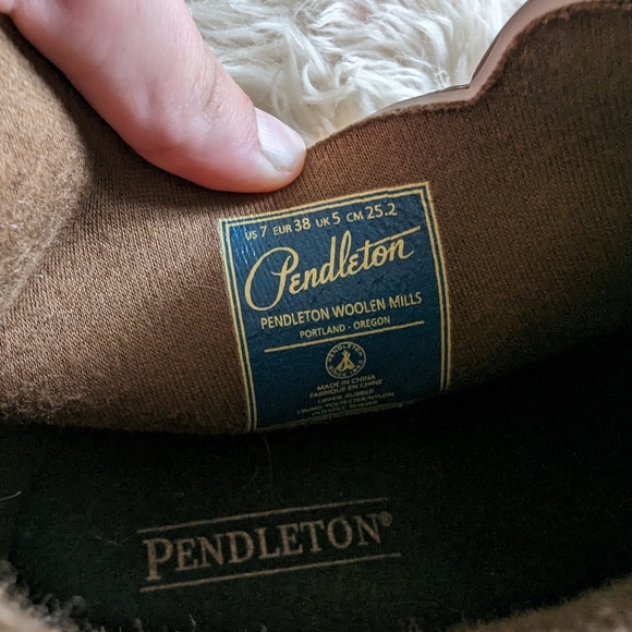 Pendleton heritage Chelsea White sand boots women's size 7 - Picture 3 of 4